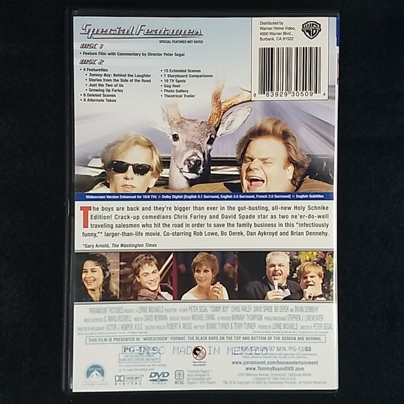 Tommy Boy: Holy Schnike Edition DVD, Widescreen + Bonus Features! - Picture 3 of 12